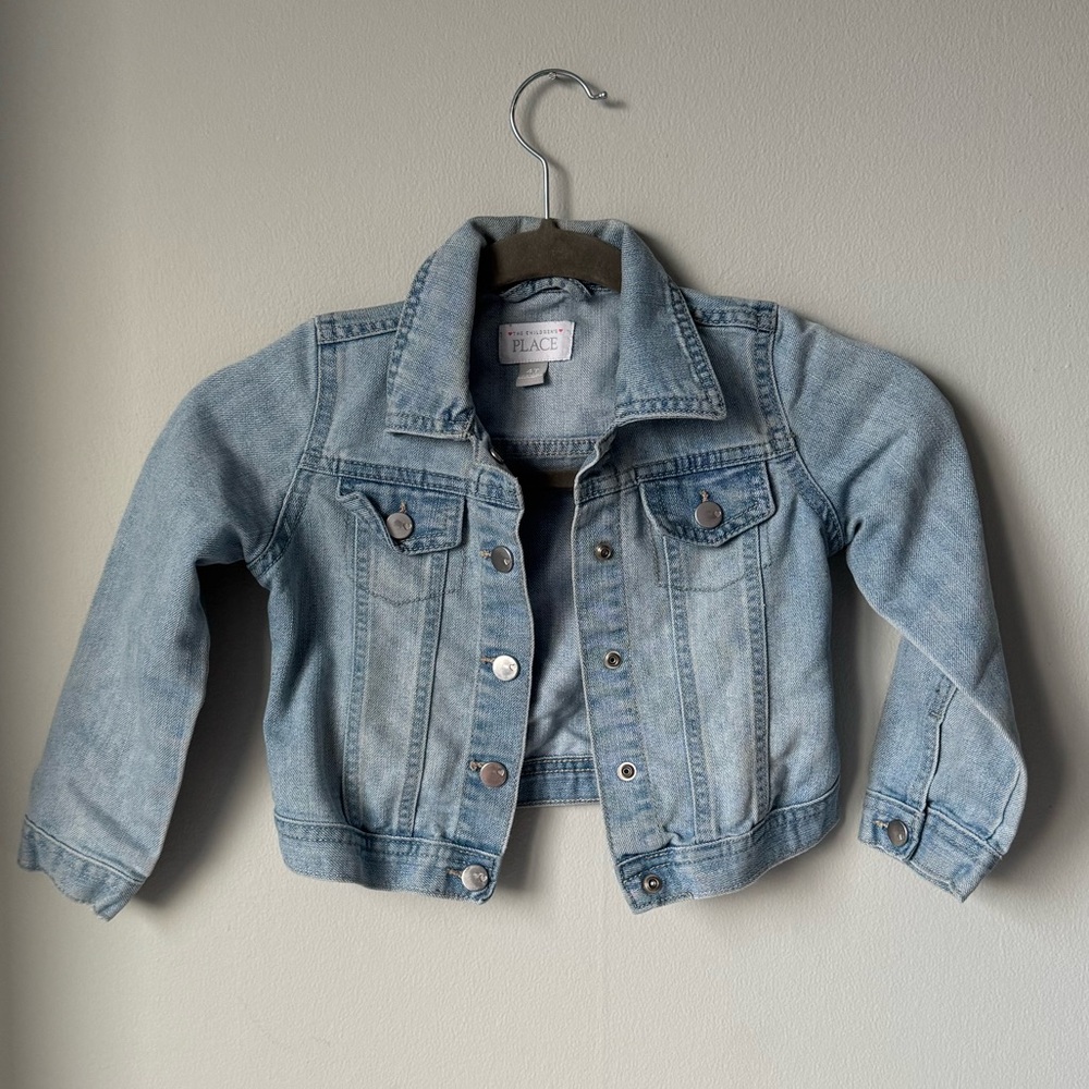 The Children's Place Girls Classic Blue Jean Jacket